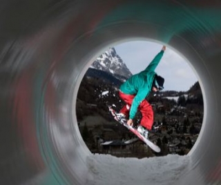 Snowboard de estilo libre